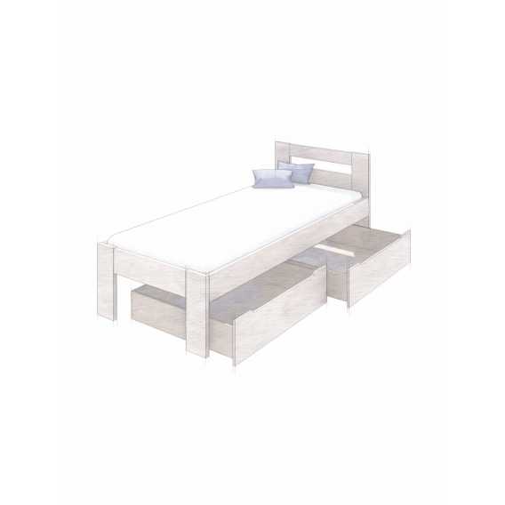 Obrázok pre Úložný priestor ZÁSUVKA k posteliam JUNIOR, NAPOLI a PERSIA